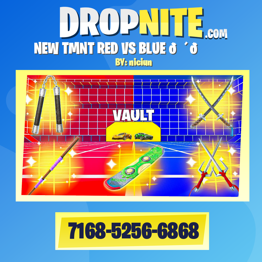 NEW TMNT RED VS BLUE 🔴🔵