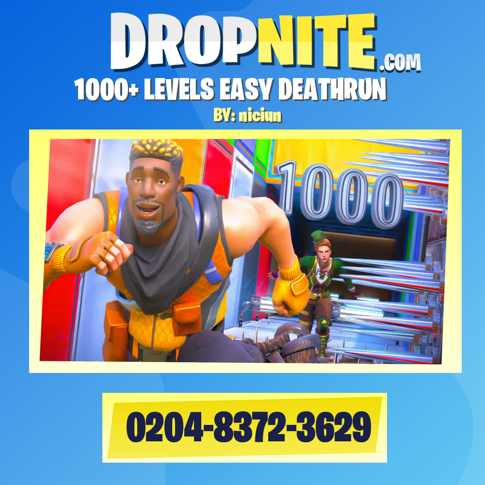 ⭐ 1000+ LEVELS EASY DEATHRUN⭐