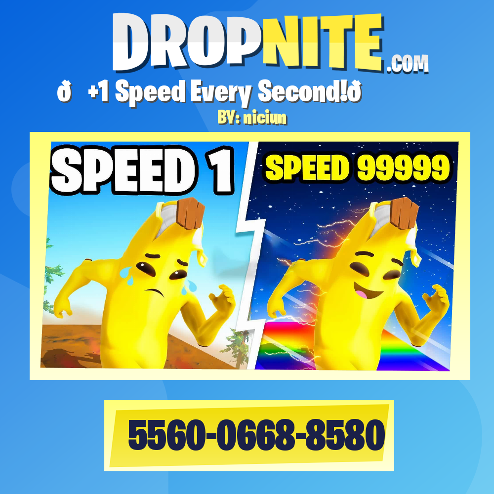 🚀+1 Speed Every Second!🌈