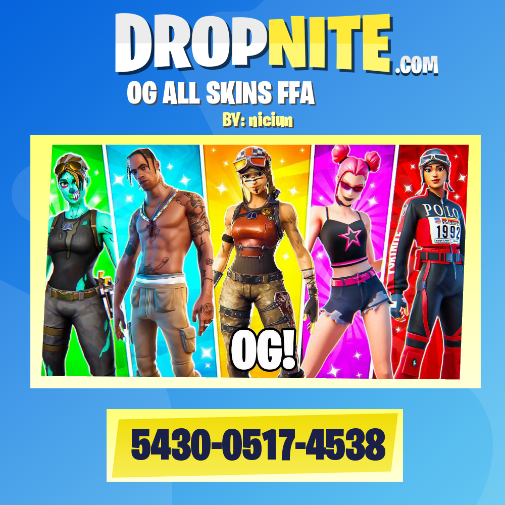⭐OG ALL SKINS FFA⭐