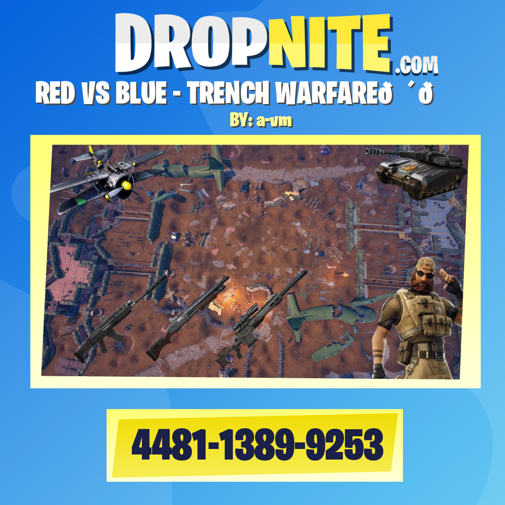 RED VS BLUE - TRENCH WARFARE🔴🔵