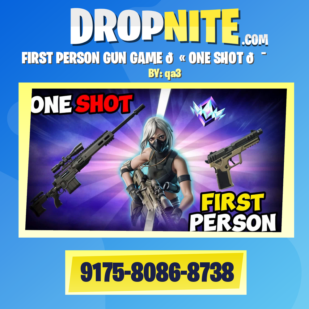 FIRST PERSON GUN GAME 🔫 ONE SHOT 🎯