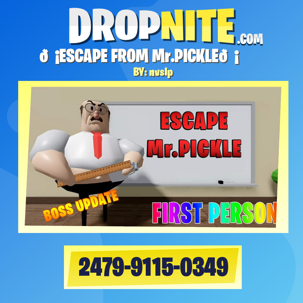 😡ESCAPE FROM Mr.PICKLE😡