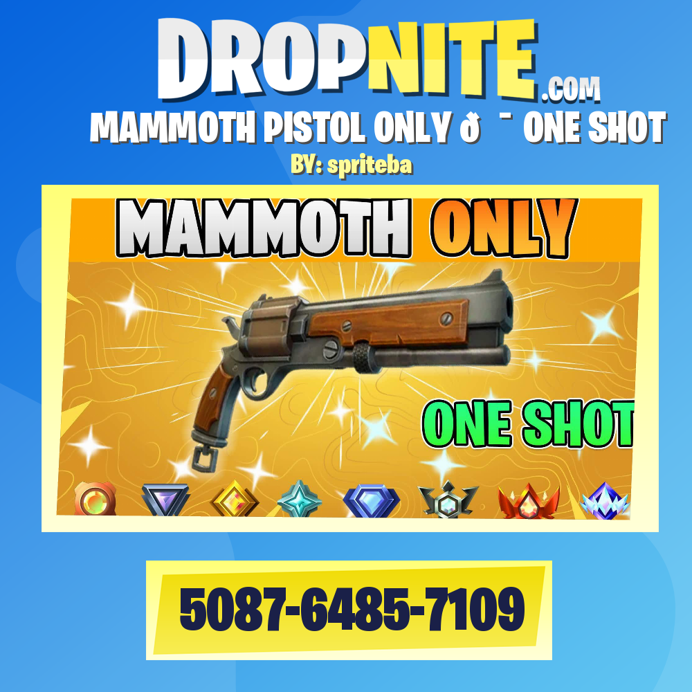 MAMMOTH PISTOL ONLY 🎯 ONE SHOT