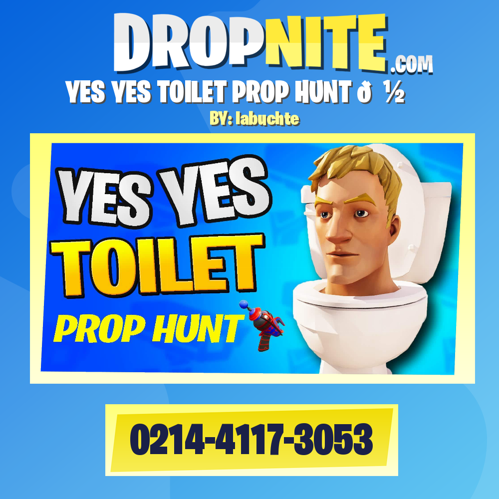 YES YES TOILET PROP HUNT 🚽