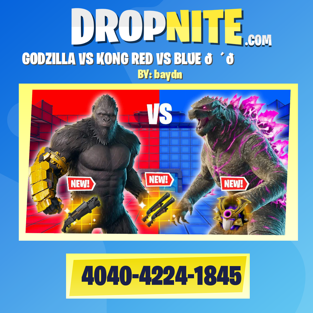 GODZILLA VS KONG RED VS BLUE 🔴🔵