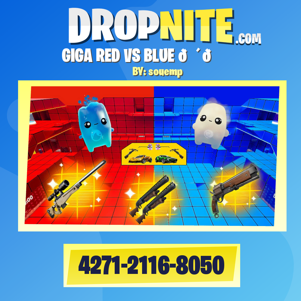 GIGA RED VS BLUE 🔴🔵