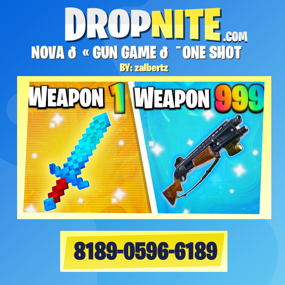 NOVA 🔫 GUN GAME 🎯ONE SHOT