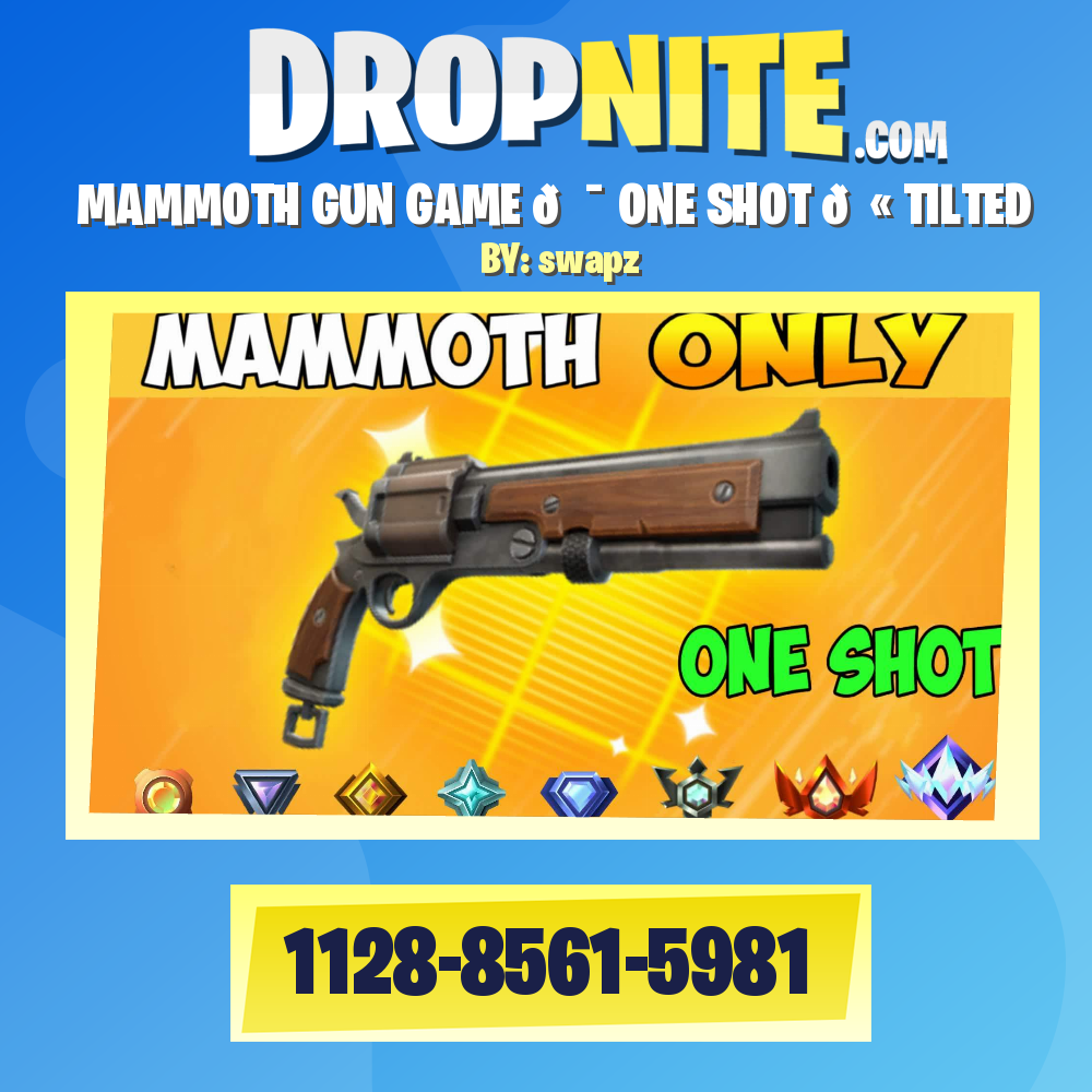 MAMMOTH GUN GAME 🎯 ONE SHOT 🔫 TILTED