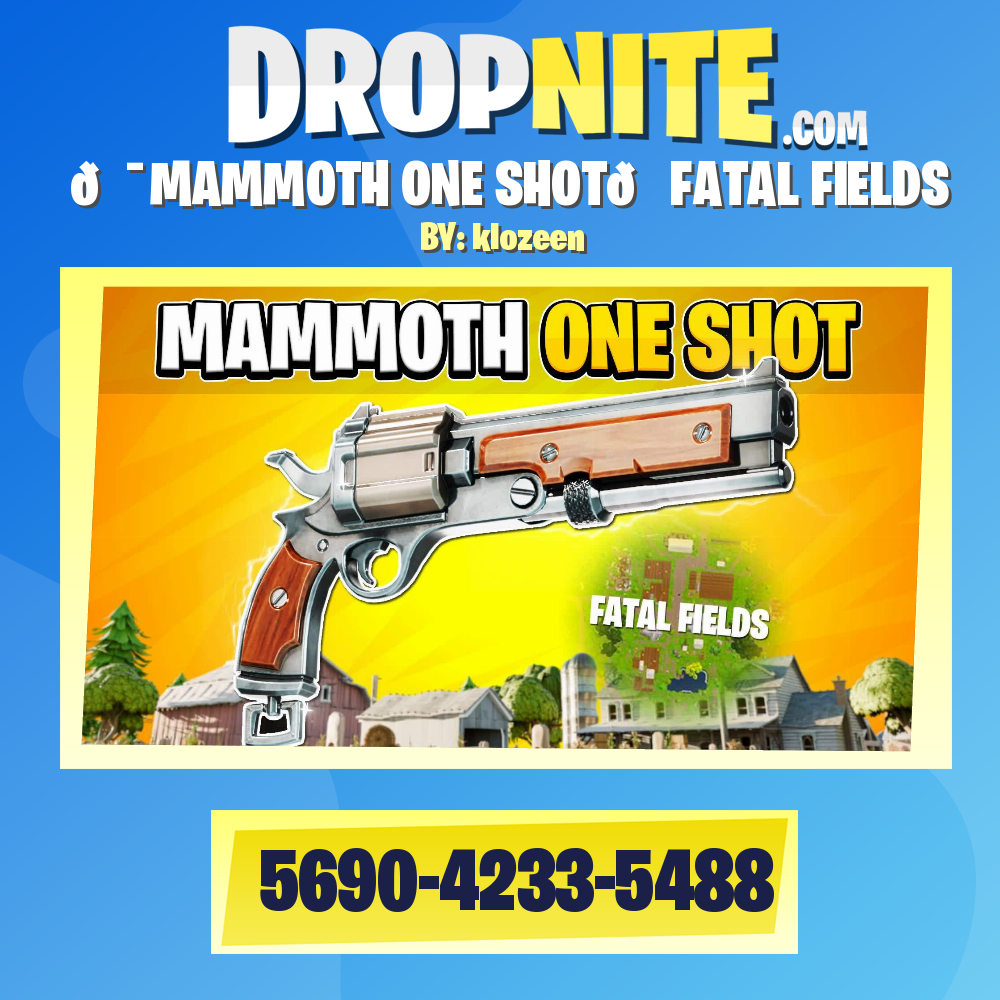 🎯MAMMOTH ONE SHOT🚜FATAL FIELDS