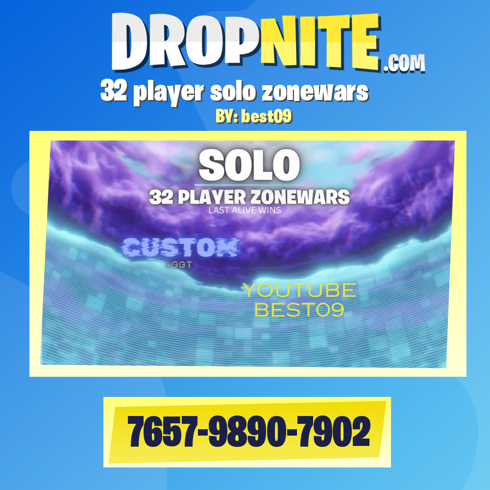 32 player solo zonewars