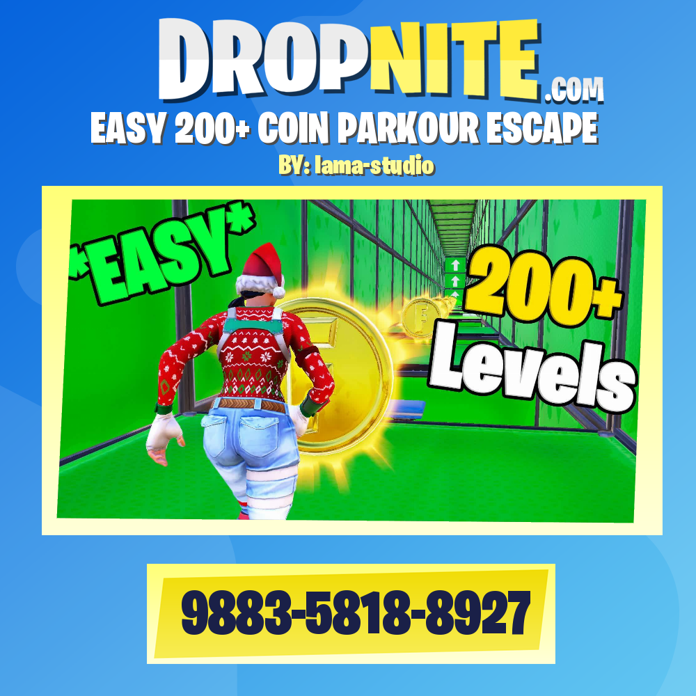 EASY 200+ COIN PARKOUR ESCAPE