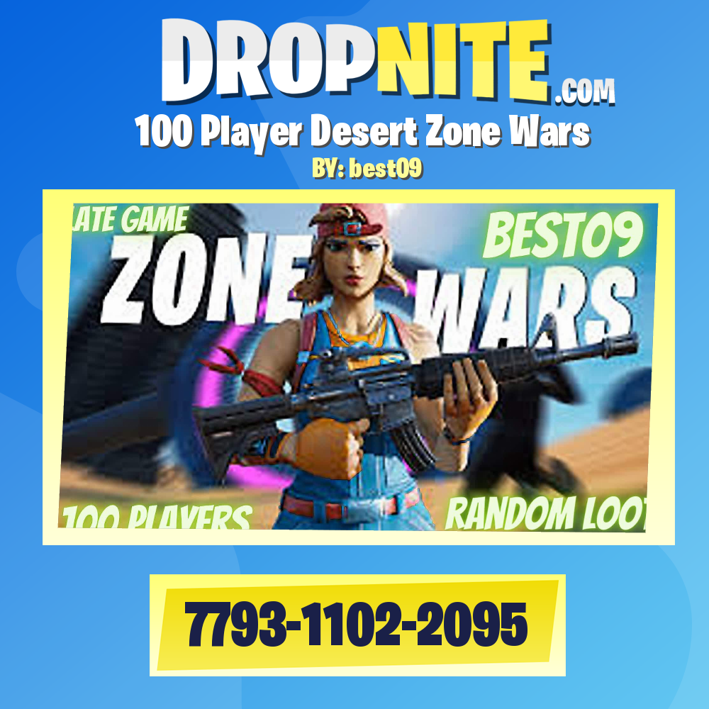 100 Player Desert Zone Wars