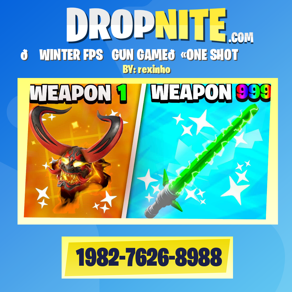 🌟 WINTER FPS☃️ GUN GAME🔫ONE SHOT