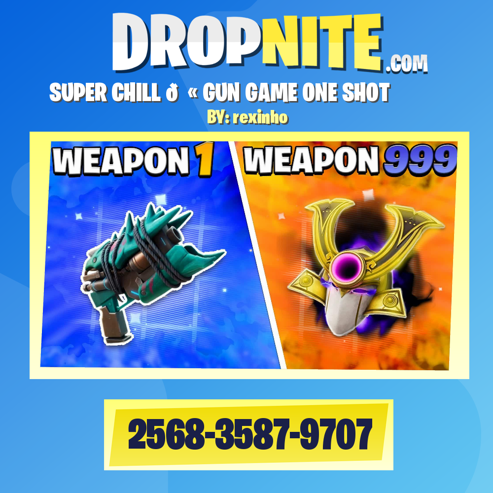 ⭐️ SUPER CHILL 🔫 GUN GAME ONE SHOT