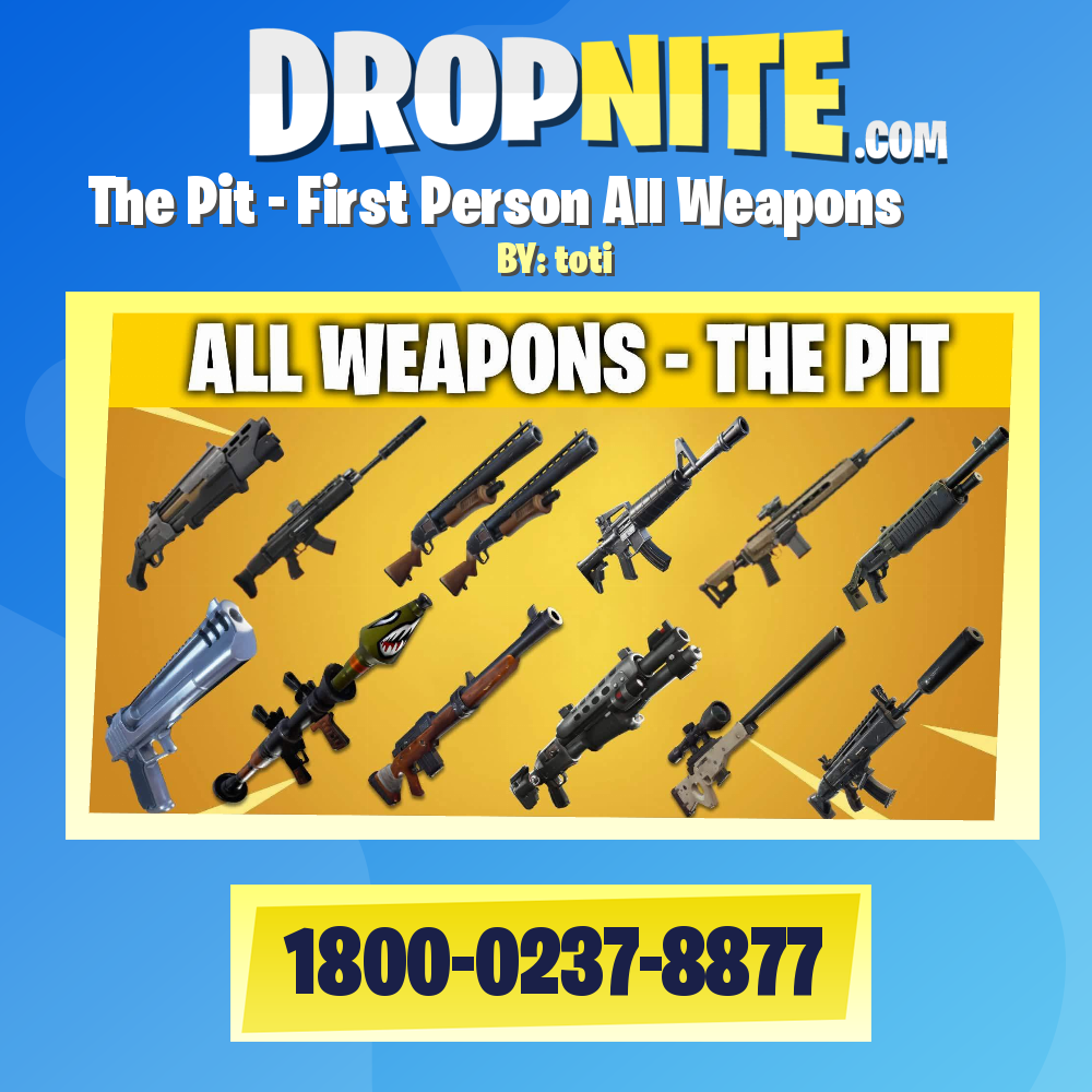 The Pit - First Person All Weapons