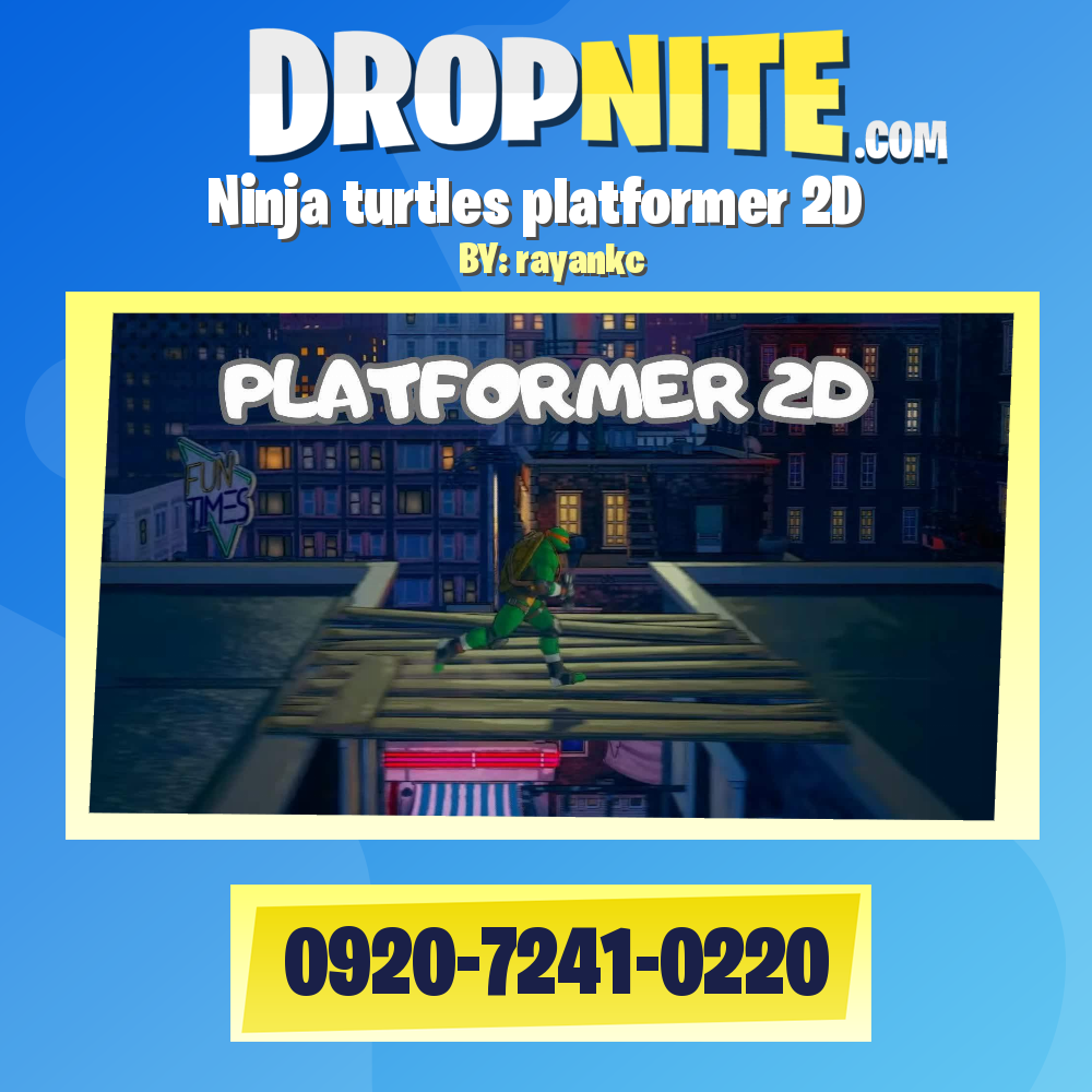 Ninja turtles platformer 2D