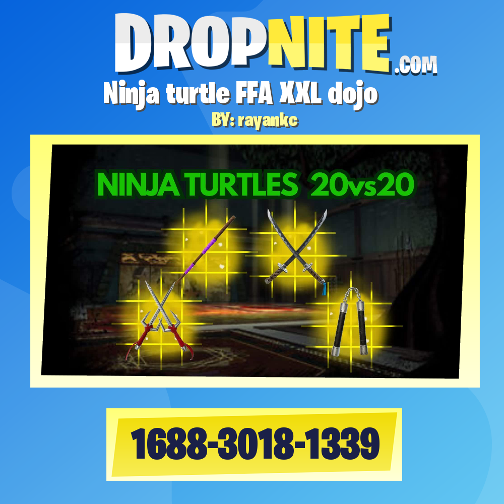 Ninja turtle FFA XXL dojo