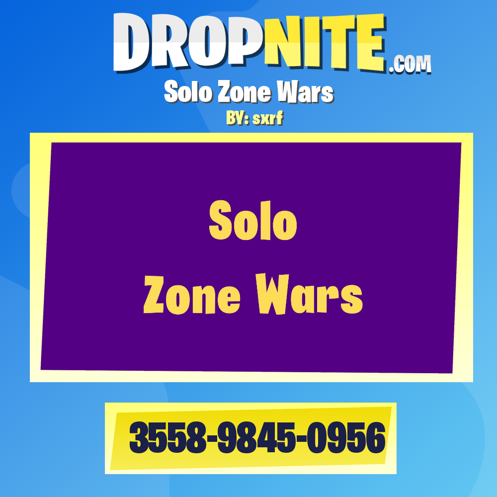 Solo Zone Wars
