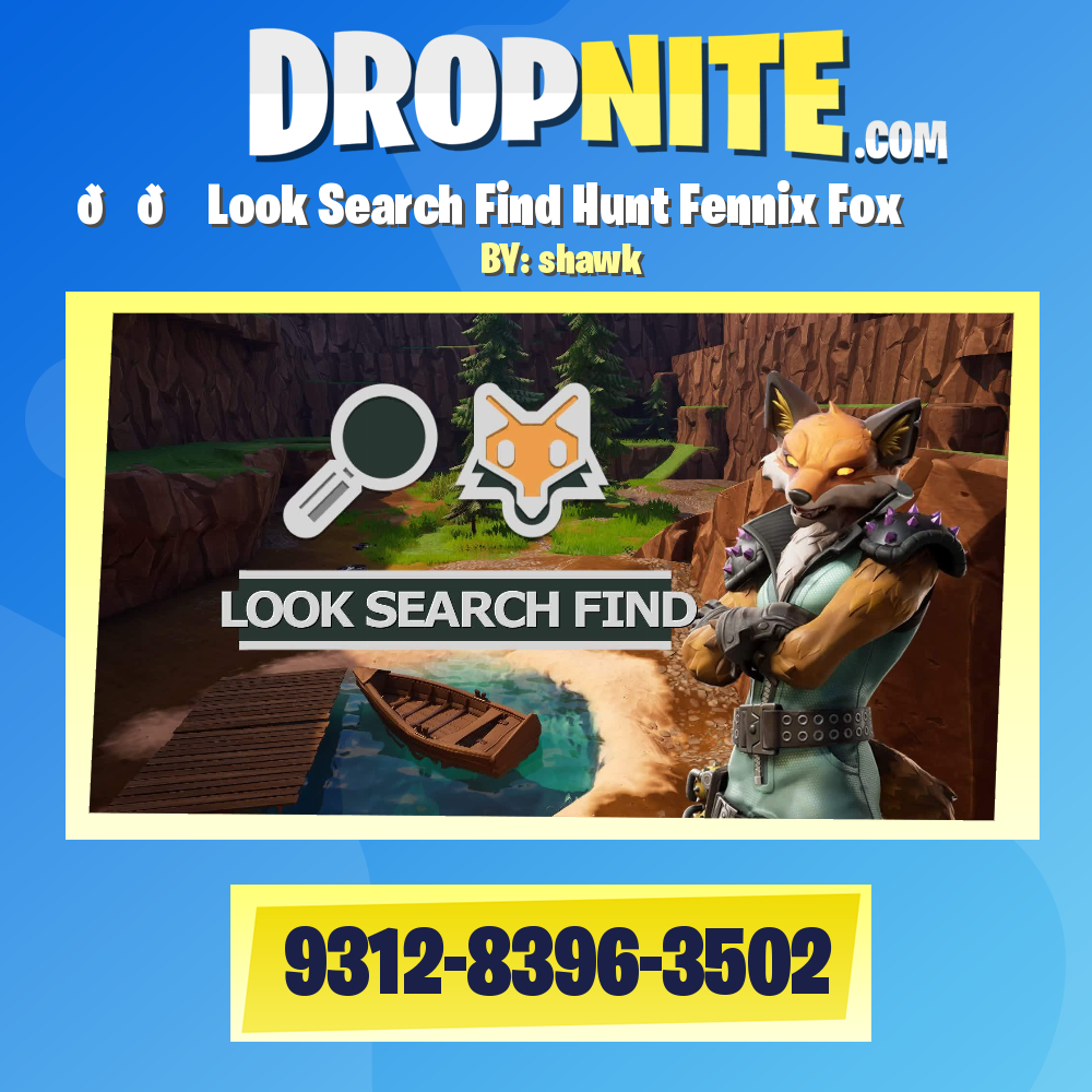 🔎🦊 Look Search Find Hunt Fennix Fox