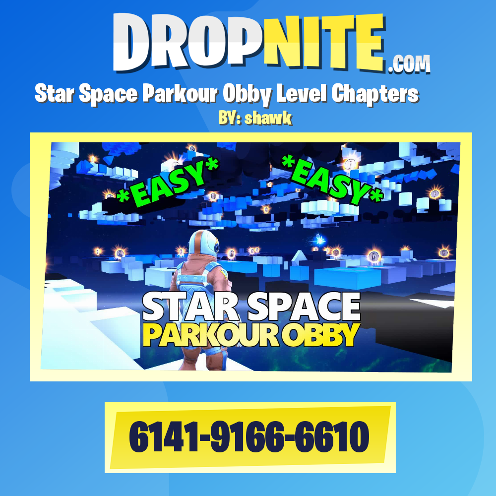 Star Space Parkour Obby Level Chapters