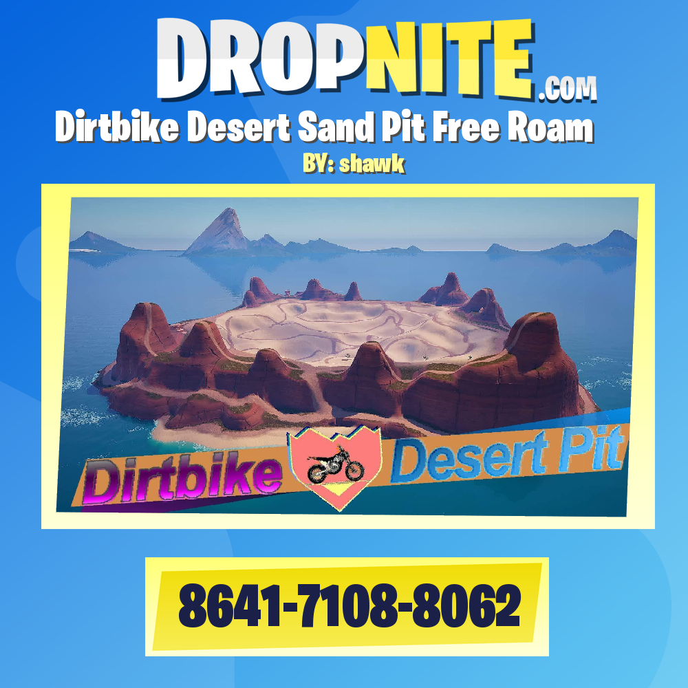Dirtbike Desert Sand Pit Free Roam