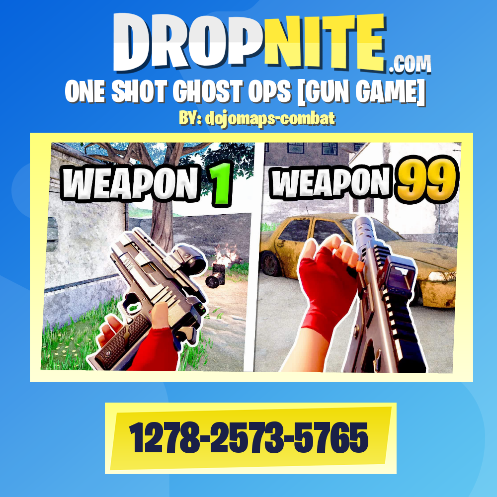 ONE SHOT GHOST OPS [GUN GAME]