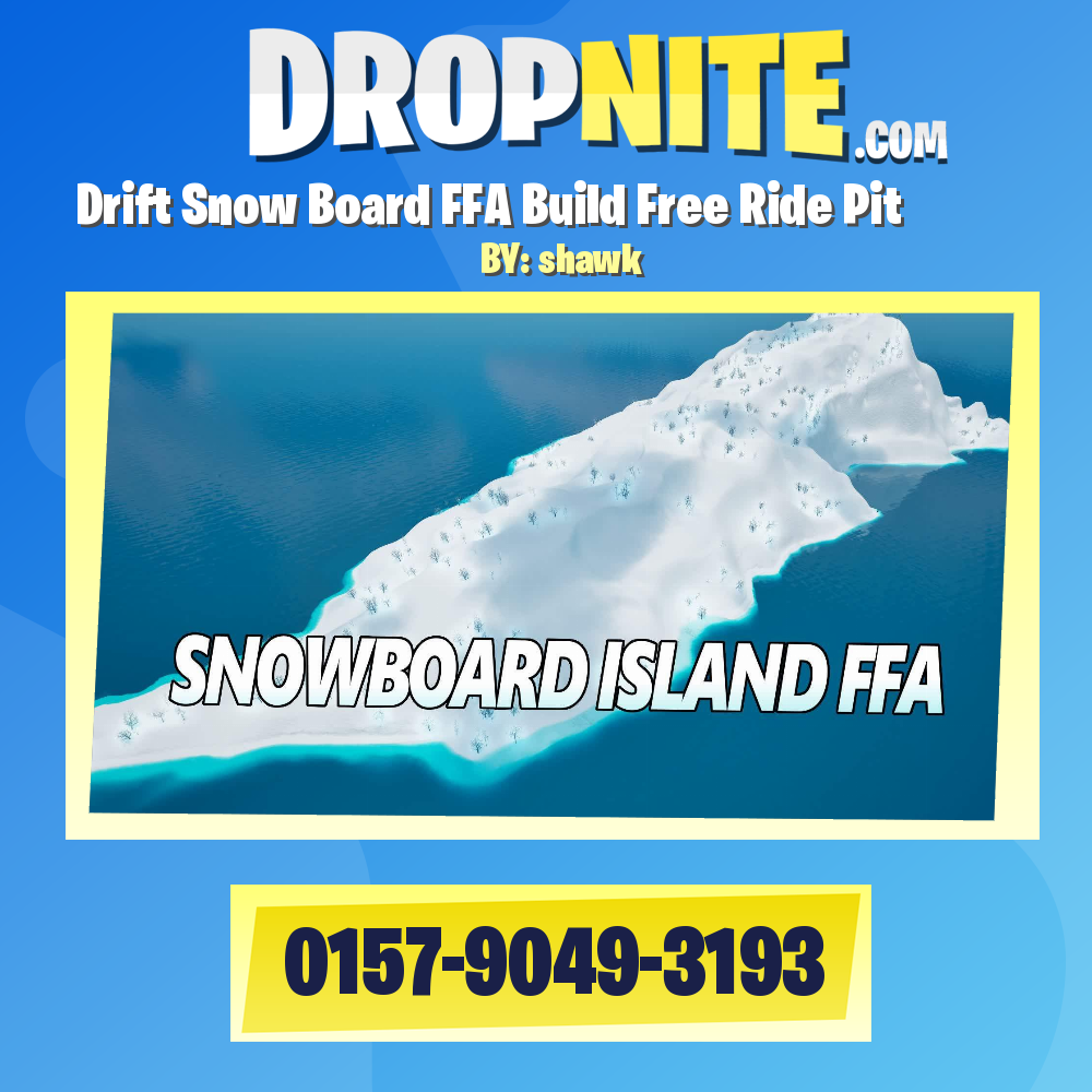Drift Snow Board FFA Build Free Ride Pit