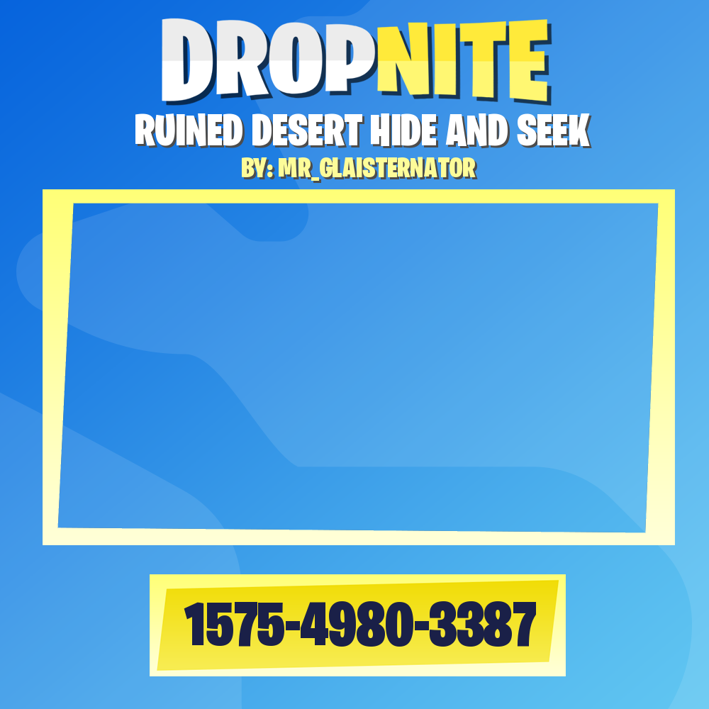 RUINED DESERT HIDE AND SEEK