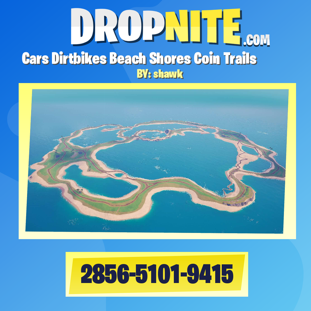 Cars Dirtbikes Beach Shores Coin Trails