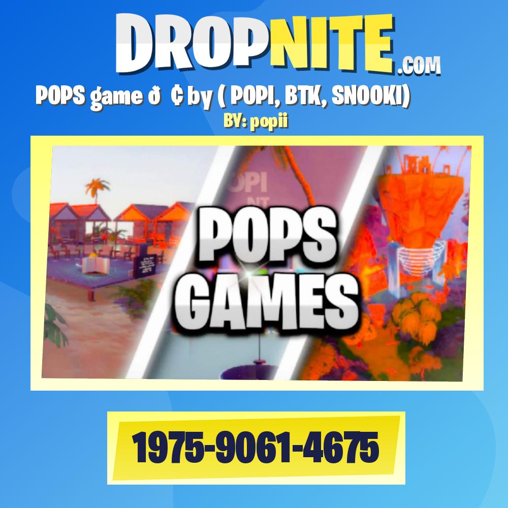 POPS game 🎢 by ( POPI, BTK, SNOOKI)