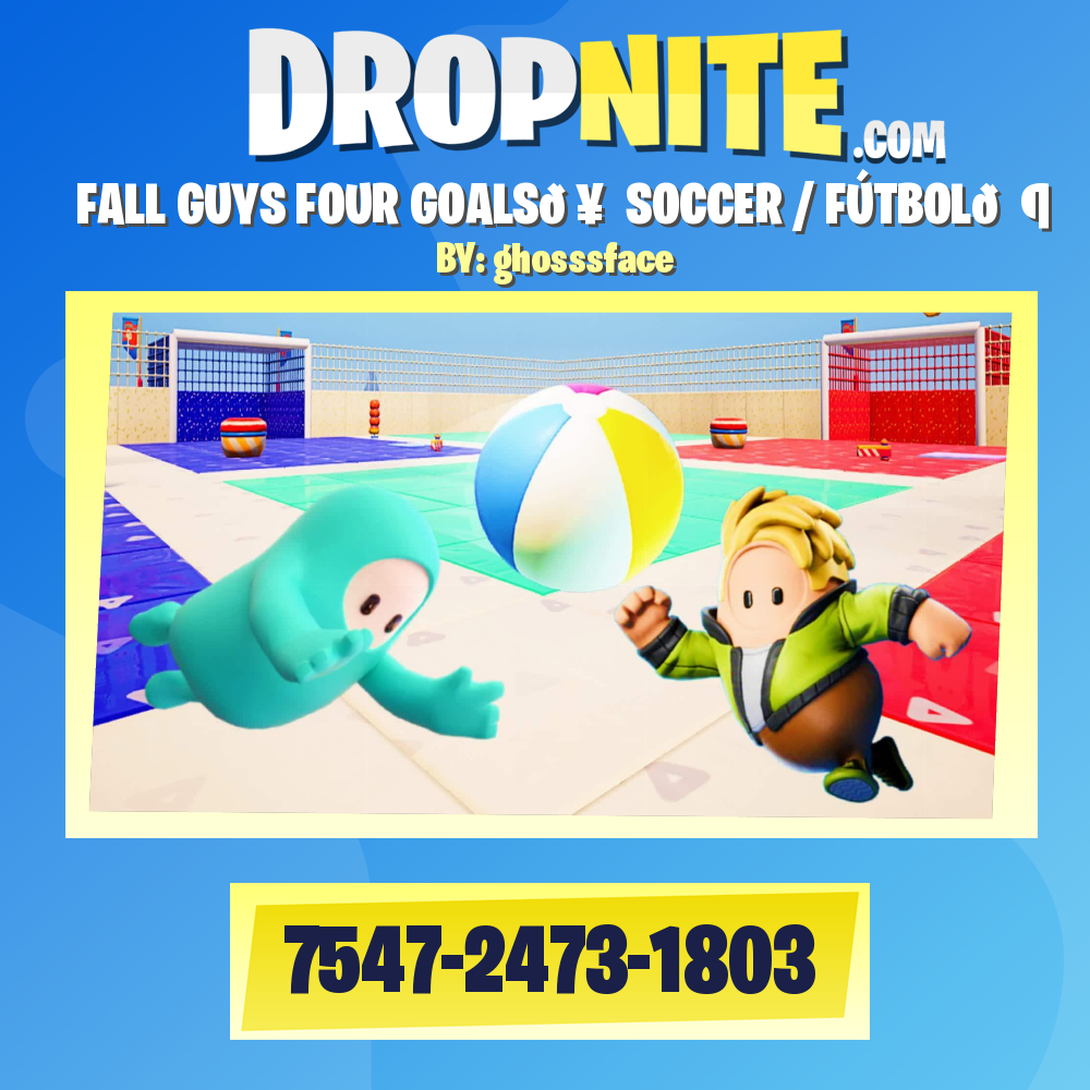 FALL GUYS FOUR GOALS🥅 SOCCER / FÚTBOL🦶