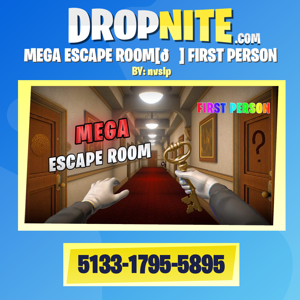 MEGA ESCAPE ROOM[🔒] FIRST PERSON