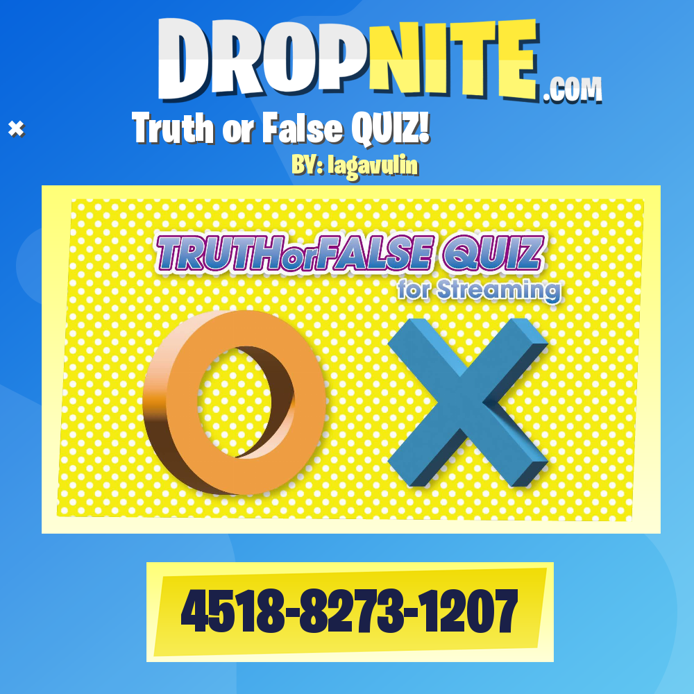 〇×クイズ！（配信にどうぞ） Truth or False QUIZ!