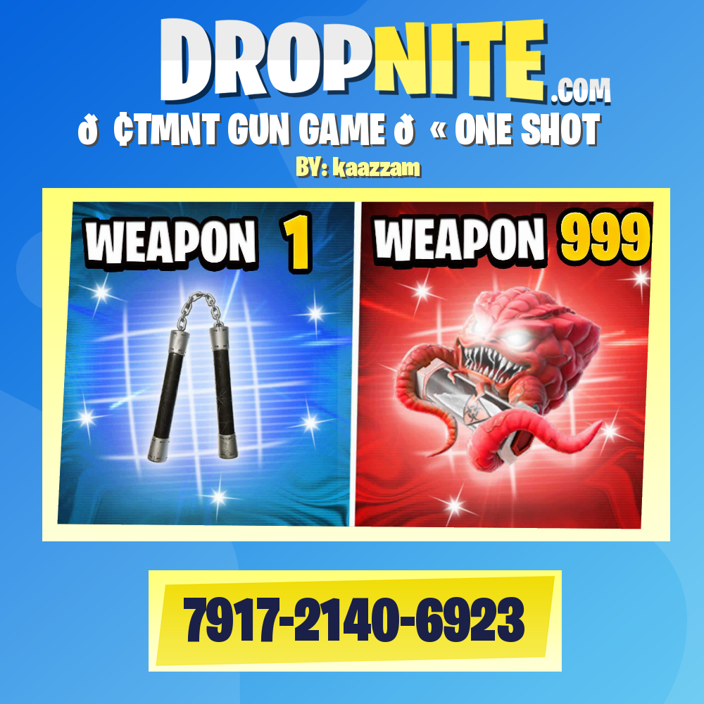 🐢TMNT GUN GAME 🔫 ONE SHOT