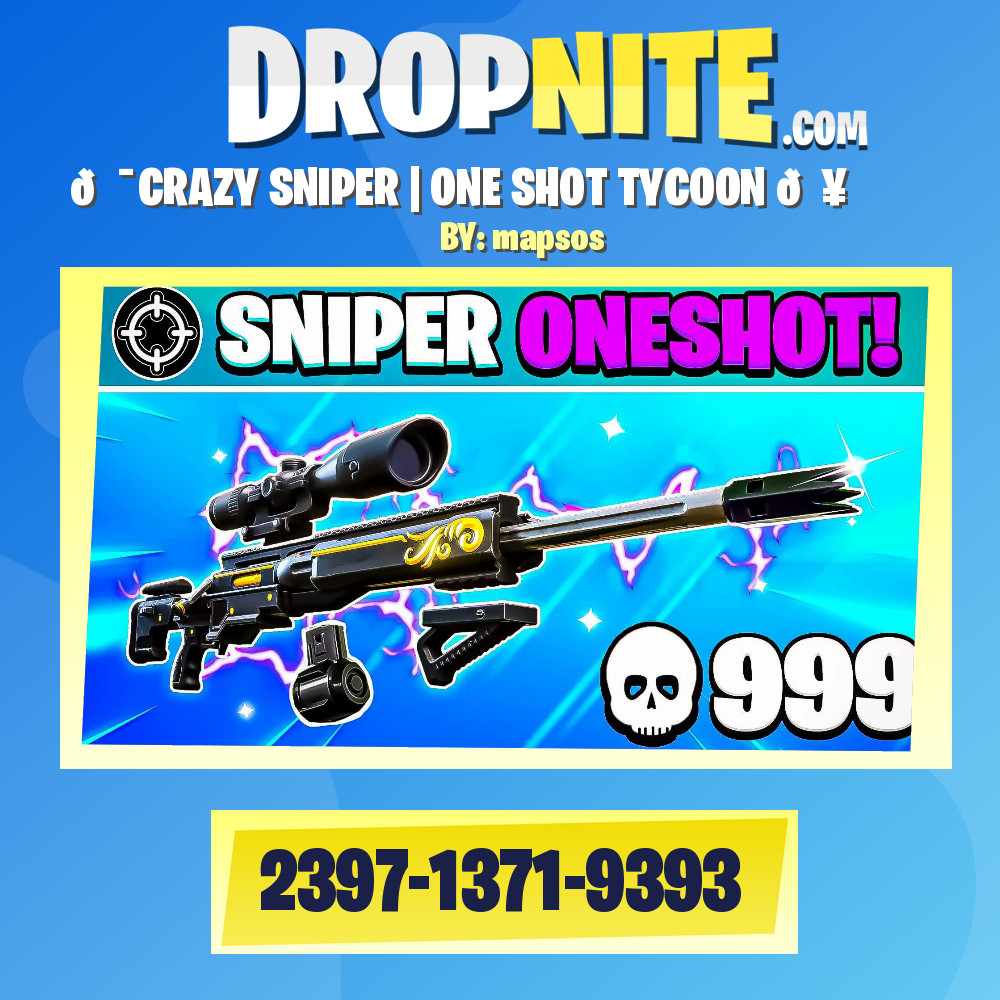 🎯CRAZY SNIPER | ONE SHOT TYCOON 💥