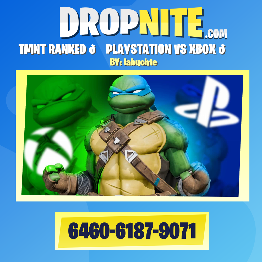 TMNT RANKED 💙 PLAYSTATION VS XBOX 💚