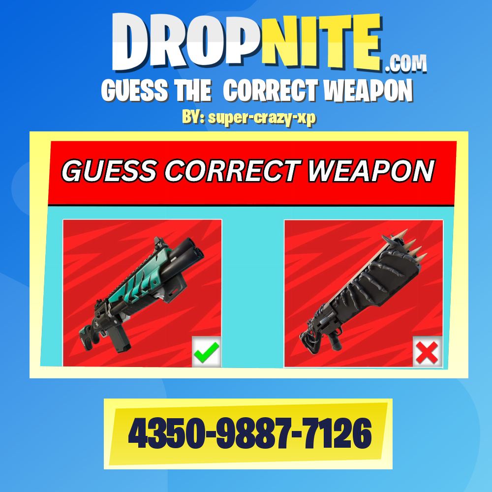 GUESS THE  CORRECT WEAPON