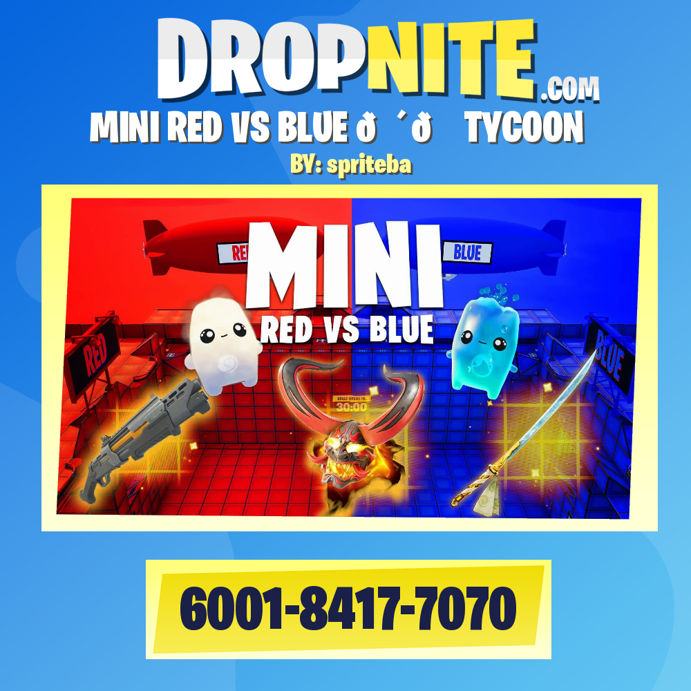 MINI RED VS BLUE 🔴🔵 TYCOON