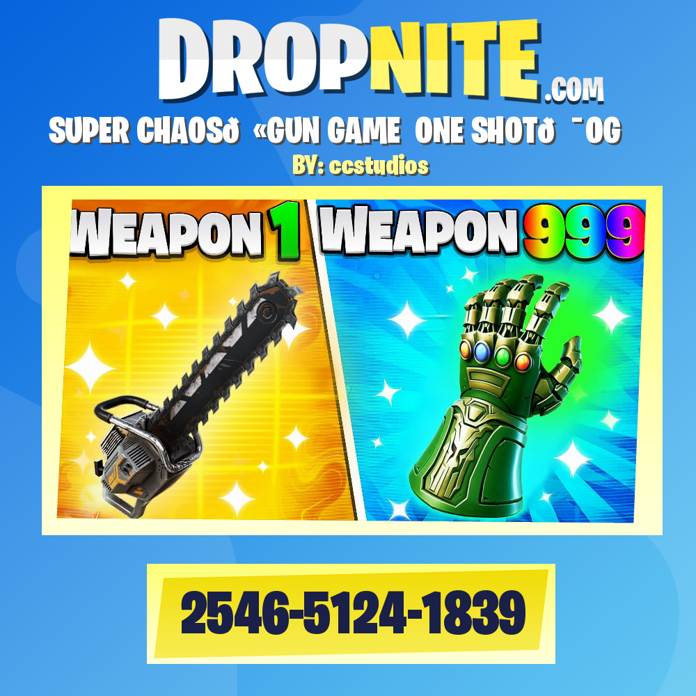 SUPER CHAOS🔫GUN GAME⭐️ONE SHOT🎯OG