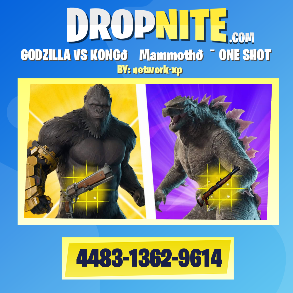 GODZILLA VS KONG🏆 Mammoth🎯 ONE SHOT