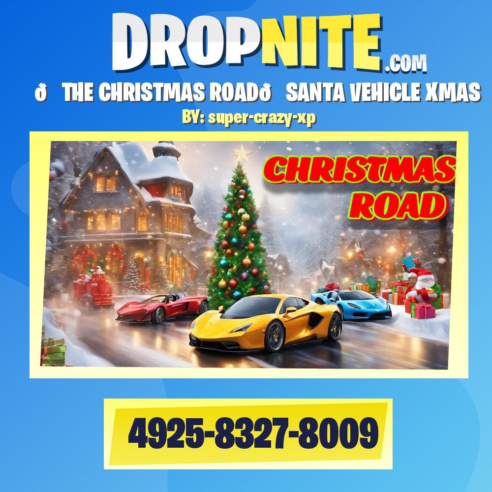 🎄THE CHRISTMAS ROAD🎄SANTA VEHICLE XMAS