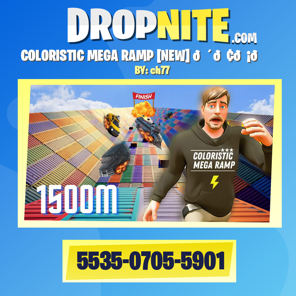 COLORISTIC MEGA RAMP [NEW] 🔴🟢🟡🔵