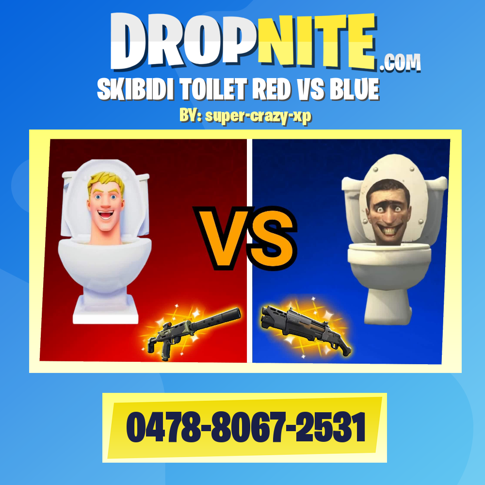 SKIBIDI TOILET RED VS BLUE