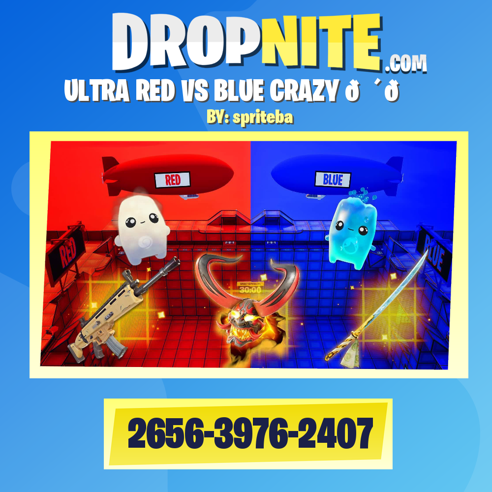 ULTRA RED VS BLUE CRAZY 🔴🔵