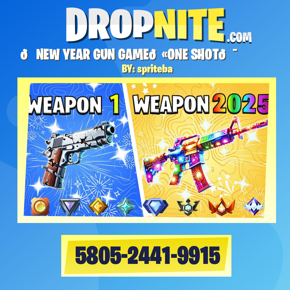 🎉NEW YEAR GUN GAME🔫ONE SHOT🎯