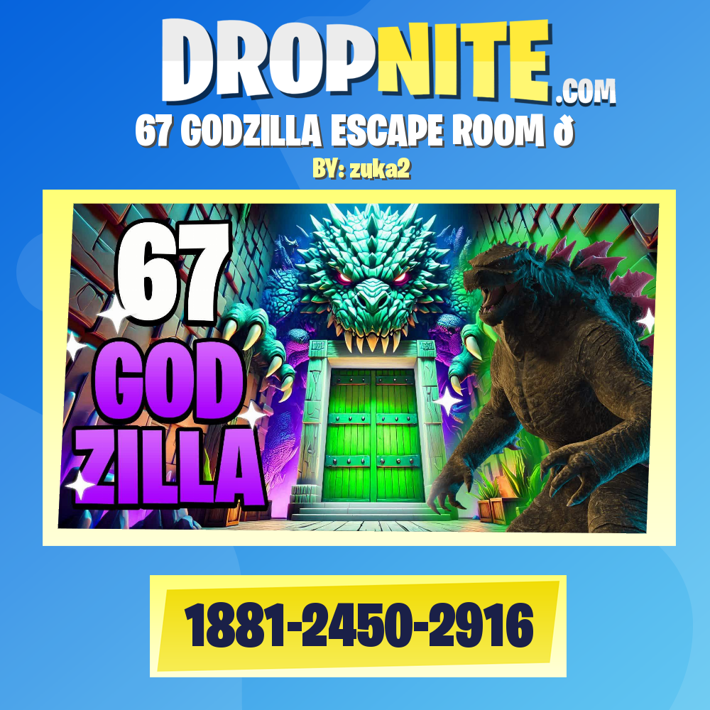 67 GODZILLA ESCAPE ROOM 🦖
