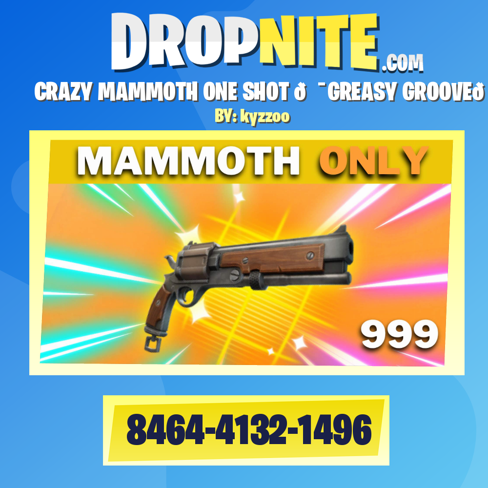 CRAZY MAMMOTH ONE SHOT 🎯GREASY GROOVE🔥