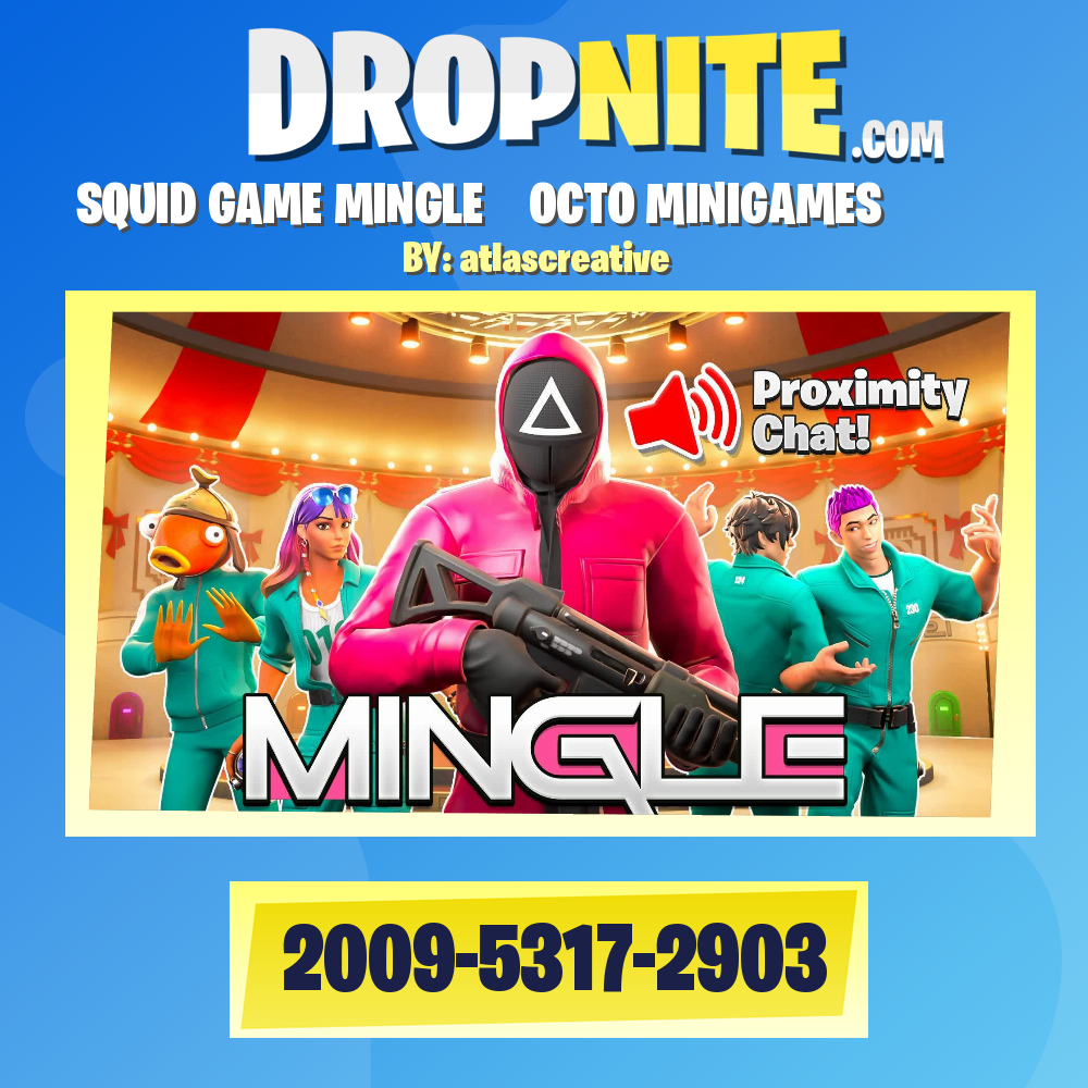 SQUID GAME MINGLE 섞다 OCTO MINIGAMES
