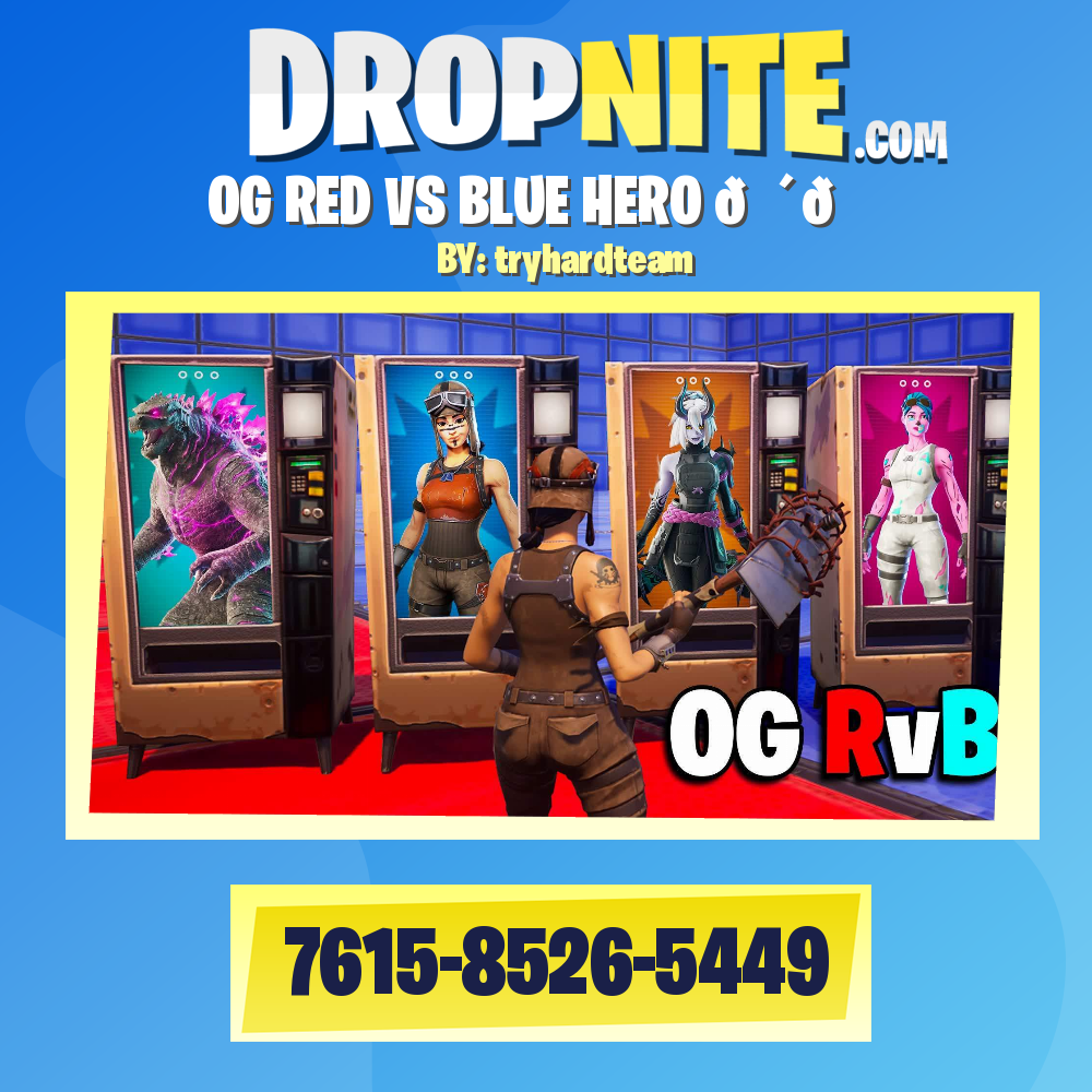 OG RED VS BLUE HERO 🔴🔵